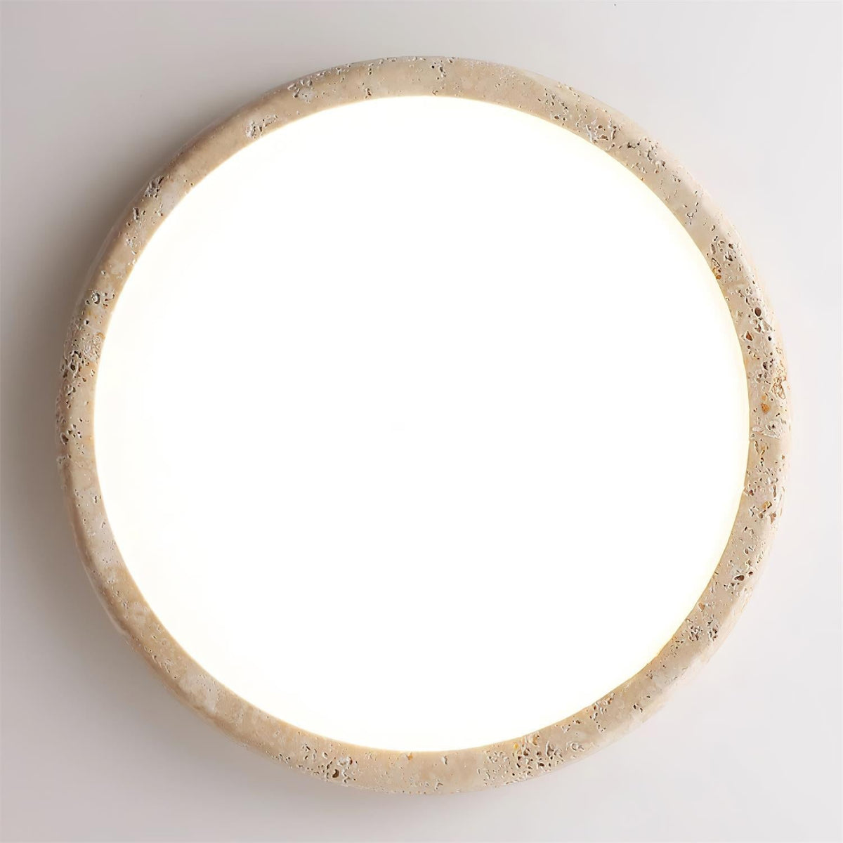 Ciro Travertine Ceiling Light-Neutral Decor