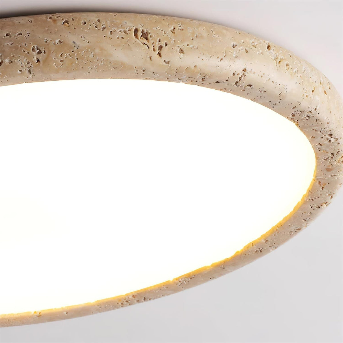 Ciro Travertine Ceiling Light-Neutral Decor