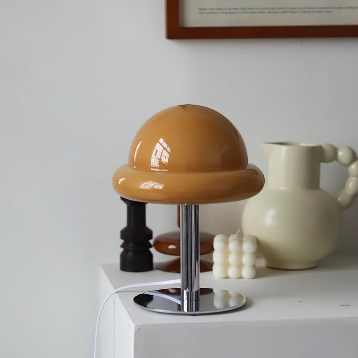 Eirisella Lampe de Table en Verre