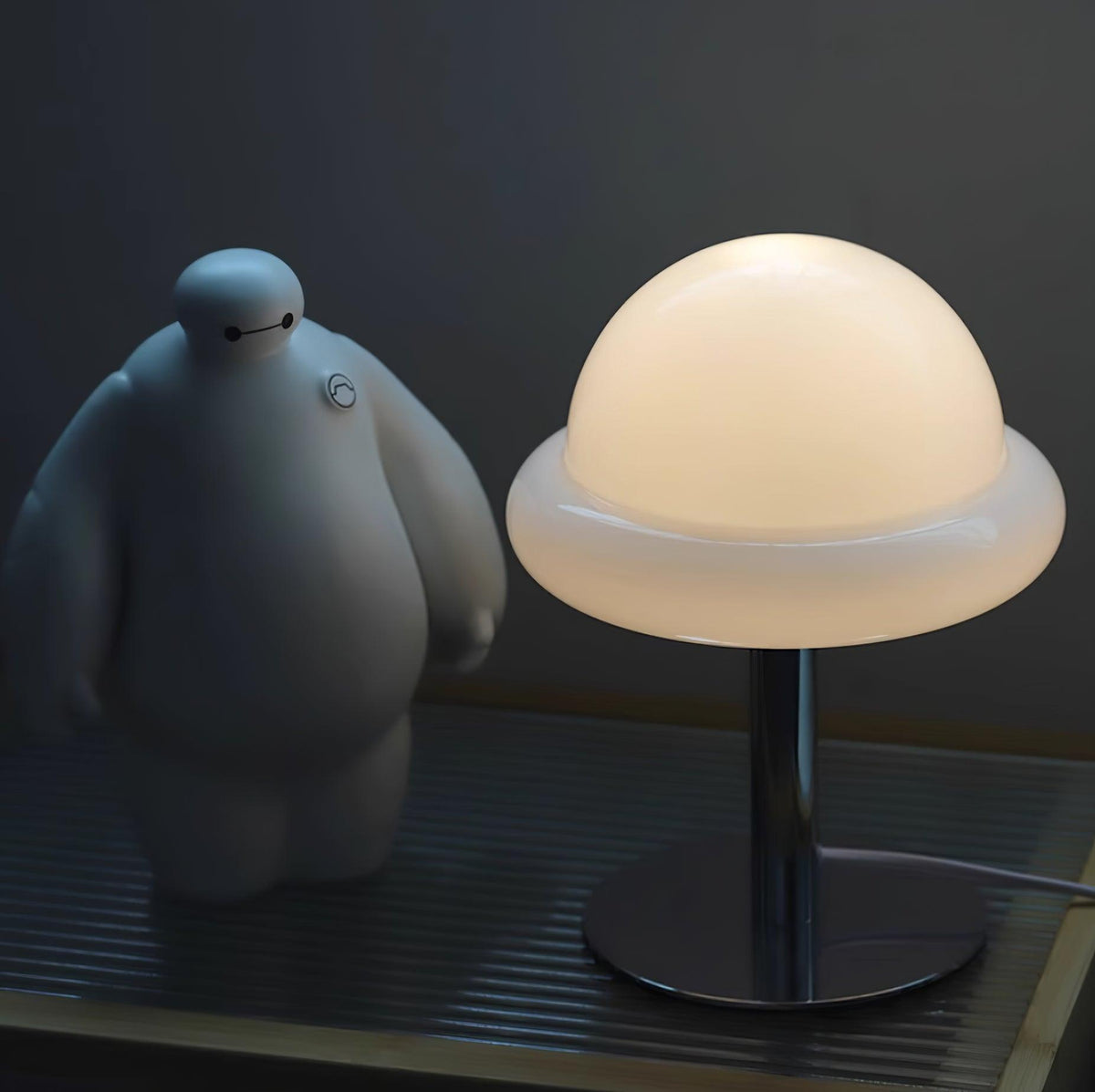 Eirisella Lampe de Table en Verre