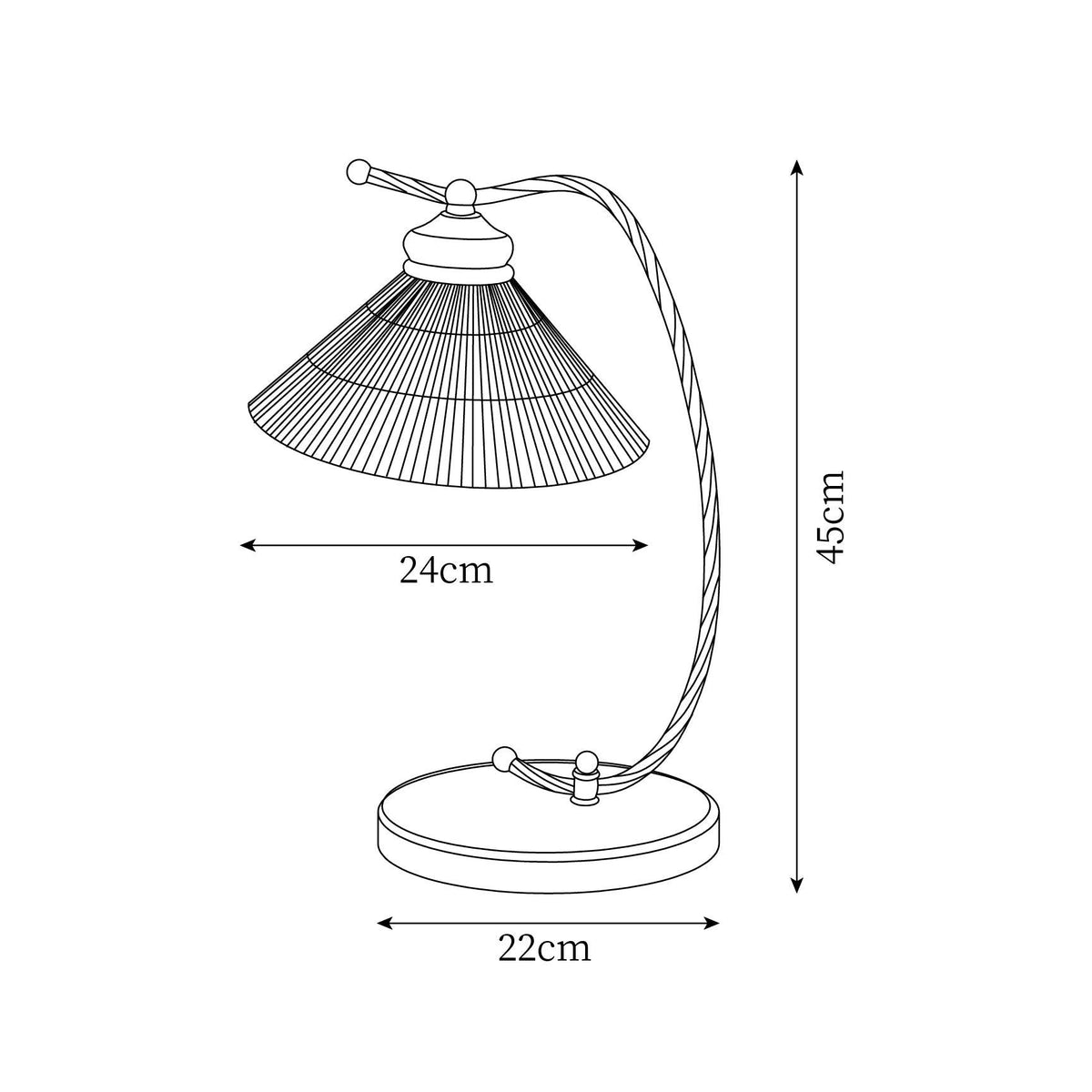 Aurélie Lampe de Table