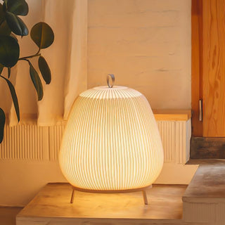 Nancy Lampe de Table en Tissu Moderne