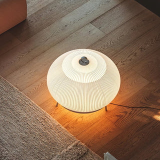 Nancy Lampe de Table en Tissu Moderne