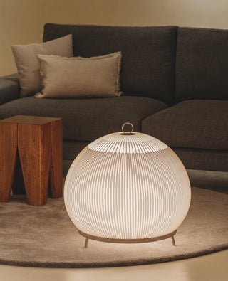 Nancy Lampe de Table en Tissu Moderne