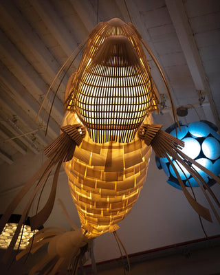 Ivsolara Lustre Métal Bois Créativité Individuelle