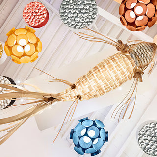 Ivsolara Lustre Métal Bois Créativité Individuelle