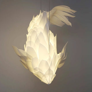 Koi Fish Inspired Chandelier-Neutral Decor