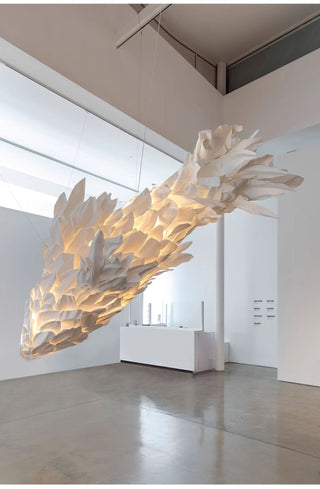 Koi Fish Inspired Chandelier-Neutral Decor