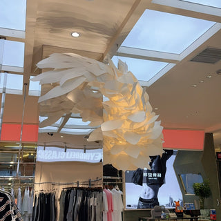 Koi Fish Inspired Chandelier-Neutral Decor
