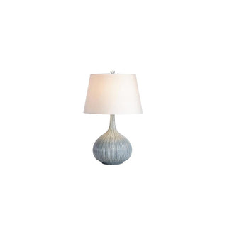 Deyra Lampe de Table en Céramique Et Tissu