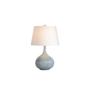 Deyra Lampe de Table en Céramique Et Tissu