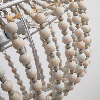 Lustra Lustre en Bois Organique Décontracté