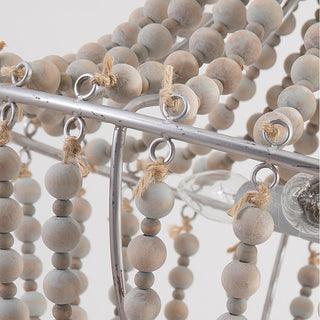 Lustra Lustre en Bois Organique Décontracté