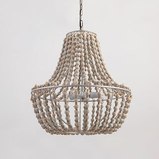 Lustra Lustre en Bois Organique Décontracté