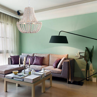Lustra Lustre en Bois Organique Décontracté