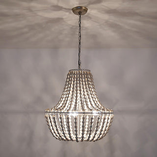 Lustra Lustre en Bois Organique Décontracté