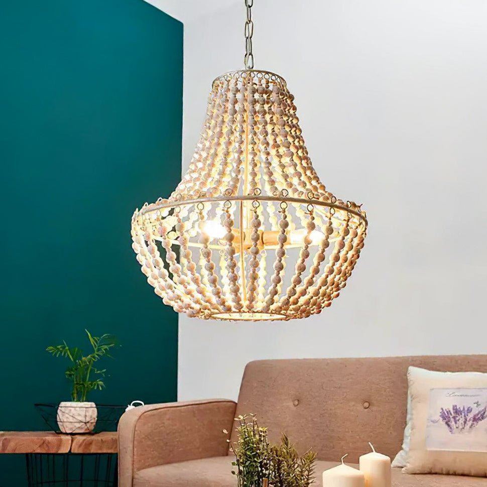 Sereva Lustre en Bois Organique Décontracté