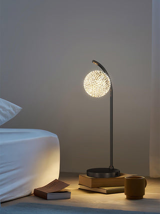 Violet Modern Table Lamp-Neutral Decor