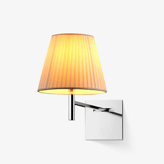 Orsore Applique Murale Tissu Prismatique Chromé