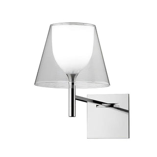 Orsore Applique Murale Tissu Prismatique Chromé