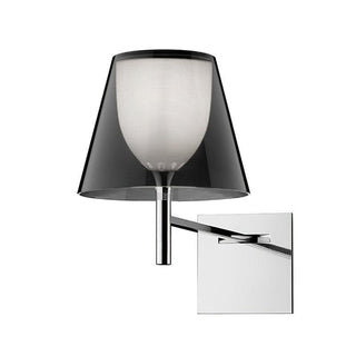 Orsore Applique Murale Tissu Prismatique Chromé