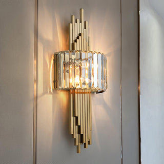 Voveliel Applique Murale en Verre de Luxe Postmoderne