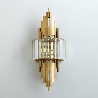 Voveliel Applique Murale en Verre de Luxe Postmoderne