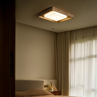 Auro Plafonnier Rustique en Bois
