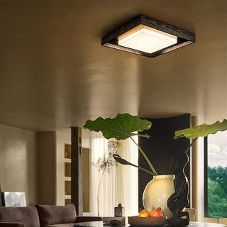 Auro Plafonnier Rustique en Bois