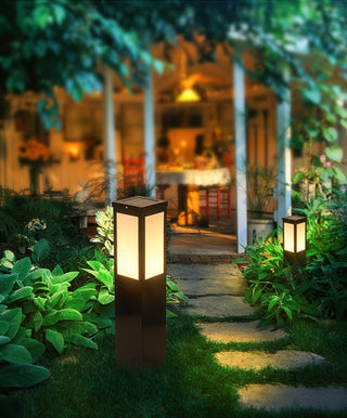 Orshaan Lampe Exterieure Solaire de Type Bollard