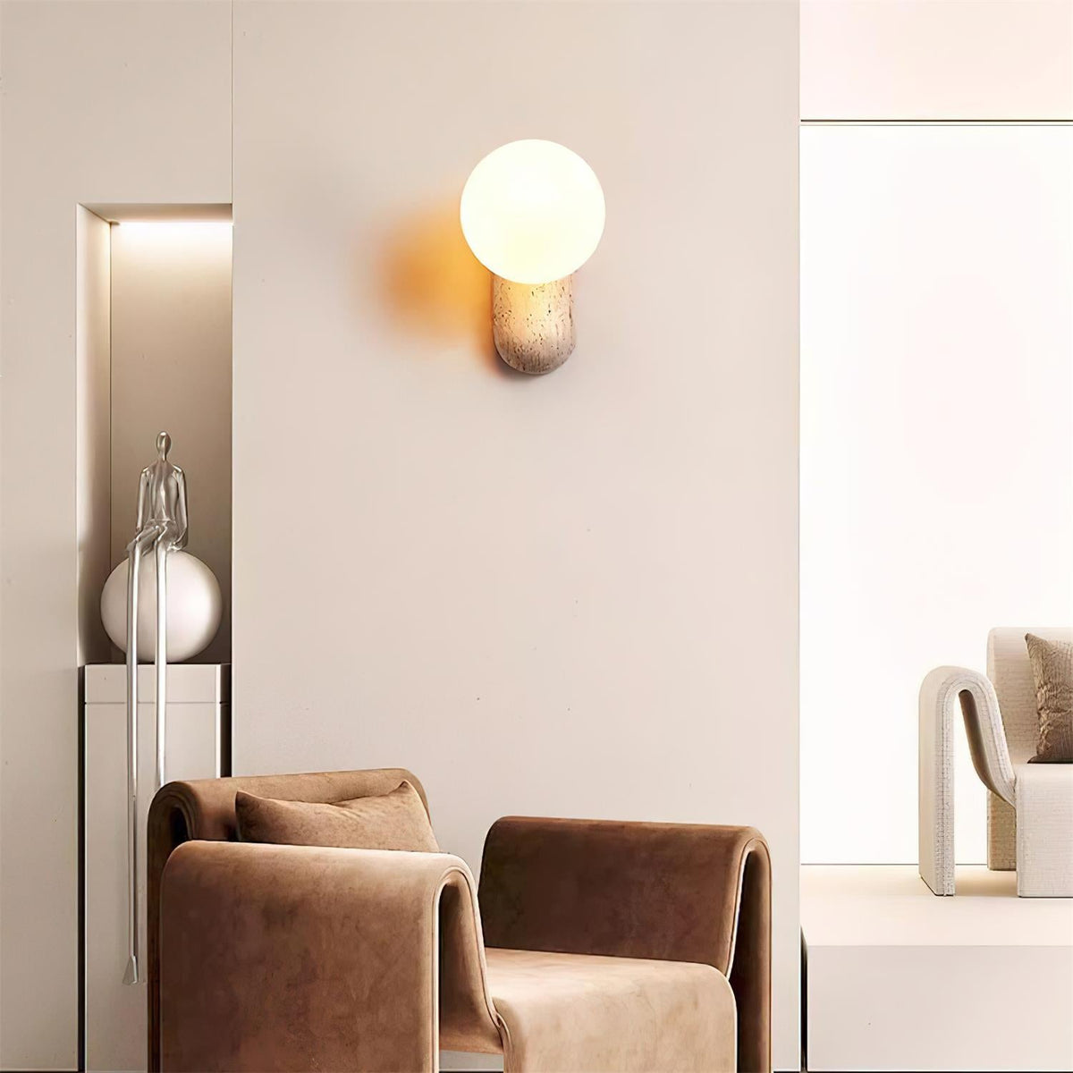 Ritta Wall Lamp Organic Serenity - Neutralighting