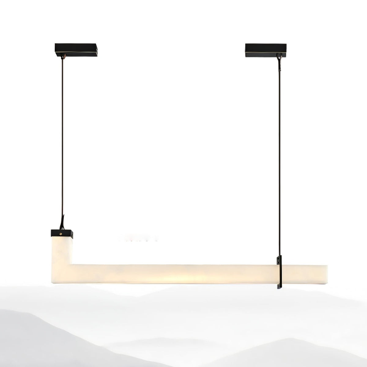 Varenilia Suspension Linéaire en Albâtre