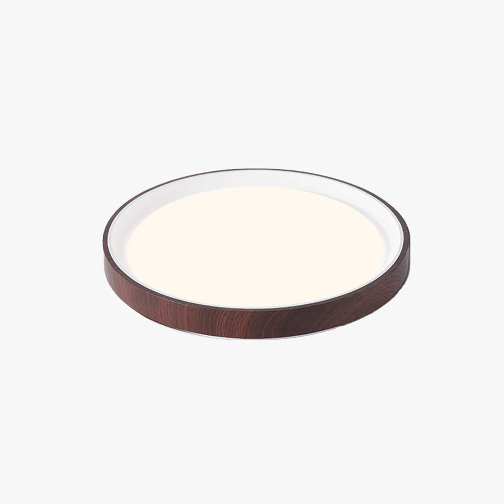 Arisha Moderne LED Plafonnier Blanc Bois Acrylique Salle De Bain