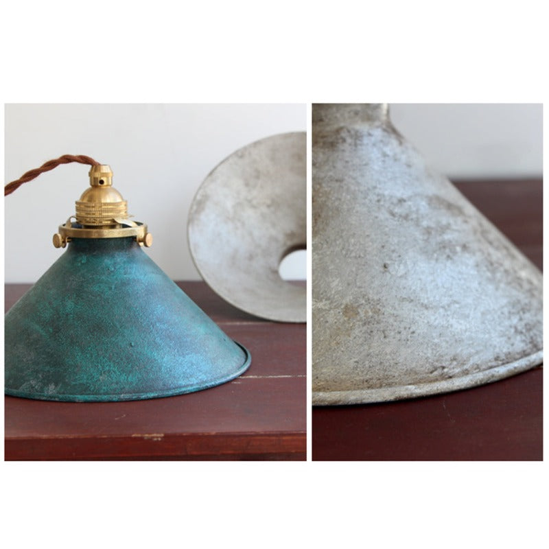 Silva Vintage Rustique LED Suspension Métal Bleu Cuisine Balcon