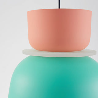 Sareno Suspendue Industrial Contrast Color Island Salon-Cielum