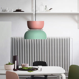 Sareno Suspendue Industrial Contrast Color Island Salon-Cielum