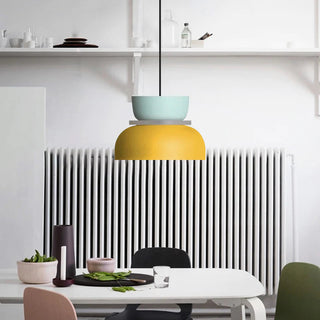 Sareno Suspendue Industrial Contrast Color Island Salon-Cielum