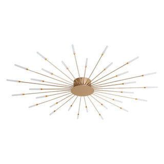 Zenonor Plafonnier Fireworks Design Artistique Noir/Doré-Luire