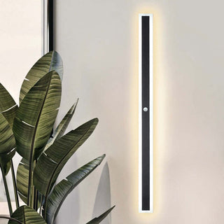 Rivin Moderne LED Applique Murale Extérieure Noir-Luire