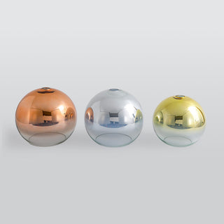 Liroven Lampe Suspendue à Boule de Verre Chambre à Coucher/Salle à Manger-Luire