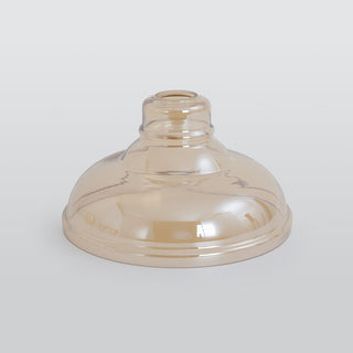 Siroven suspension Industriel en Verre. Clair/Ambre/Gris Fumé-Luire