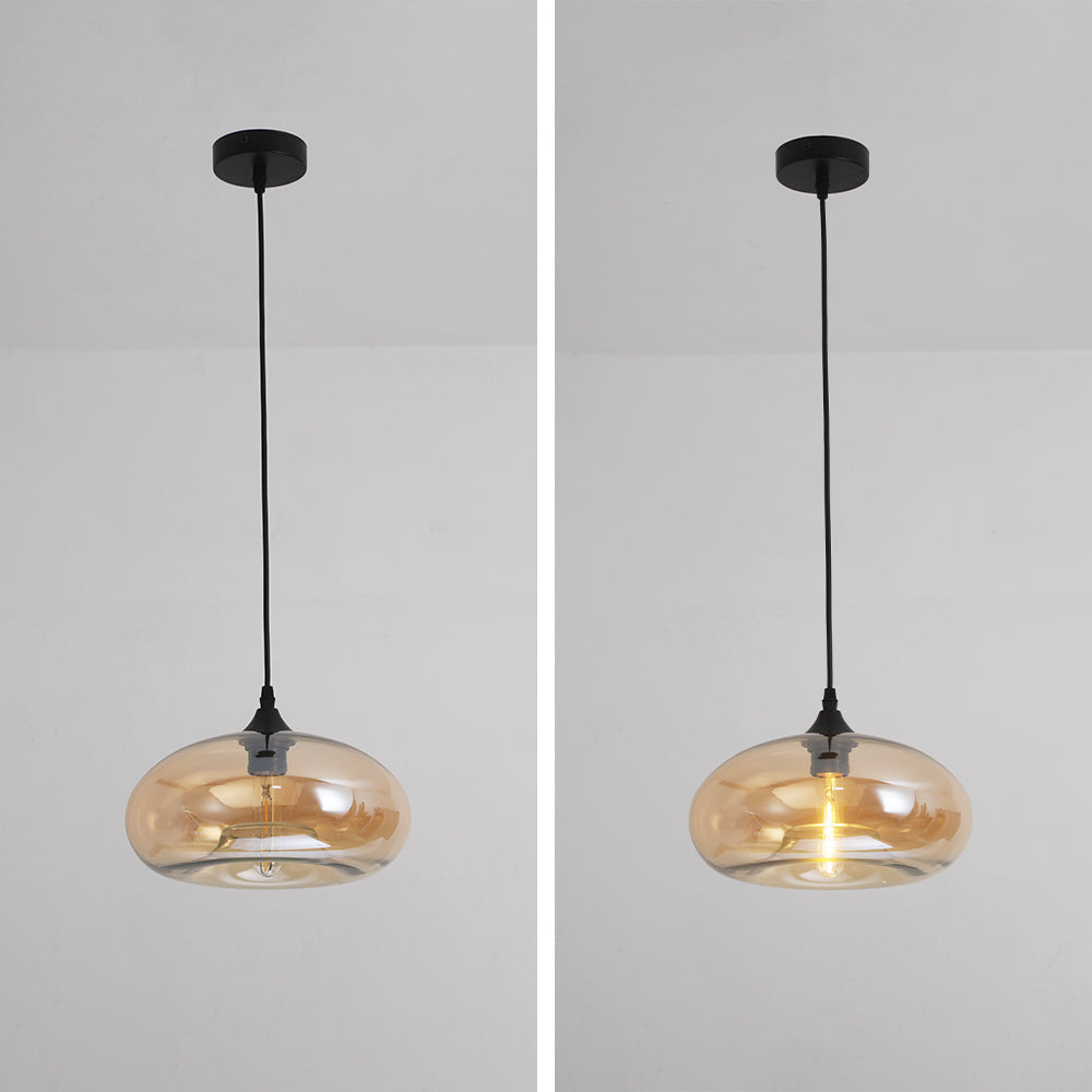 Nostel Lampes Suspendues en Verre Modernes Nordiques Chambre à Coucher-Cielum