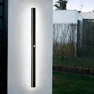 Nazen Applique Murale Extérieur LED Étanche Minimaliste Métal Cour-Luire