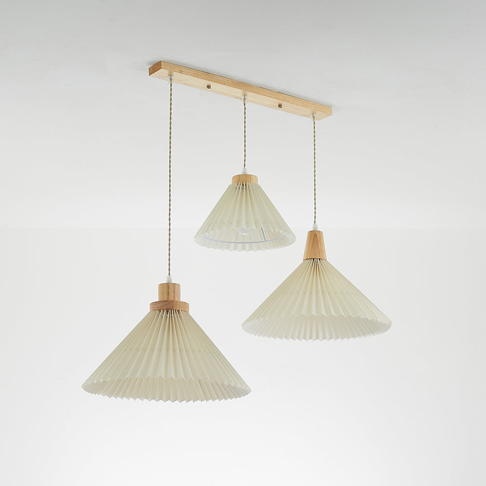 Ritta Suspension Cluster, Plissé 4 Styles