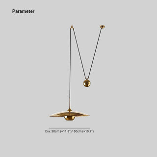 Arixen Suspension Linéaire Dorée Réglable En Hauteur. Métal-Luire