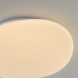 Sorexar Plafonnier Galet Moderne Blanc. Salon-Luire