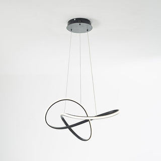 Arisha Luminaires Suspension d'anneaux Contemporains Minimaliate, Métal