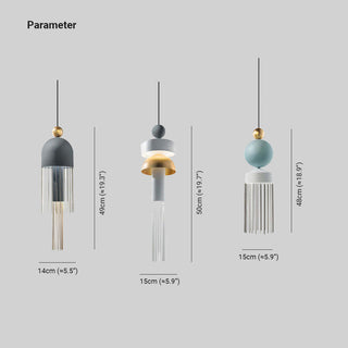 Valentina Suspension Irrégulière Géométrique, Metal, Bleu/Gris, Salon