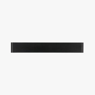 Ray Applique Murale Rectanglaire Minimaliste, Métal/Acrylique, Noir/Blanc, Salle de Bain