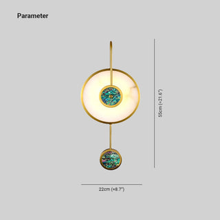 Arisha Applique murale de couleur Lumière pour allée d'escalier de luxe Lampe créative